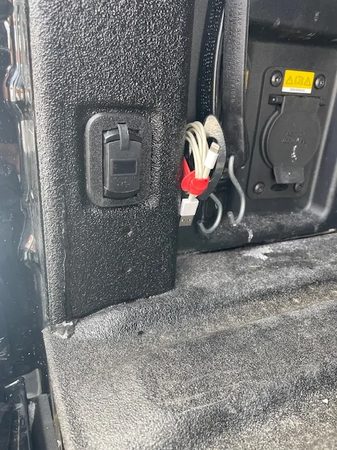 Ford Maverick 12v bed accessories idea Maverick010