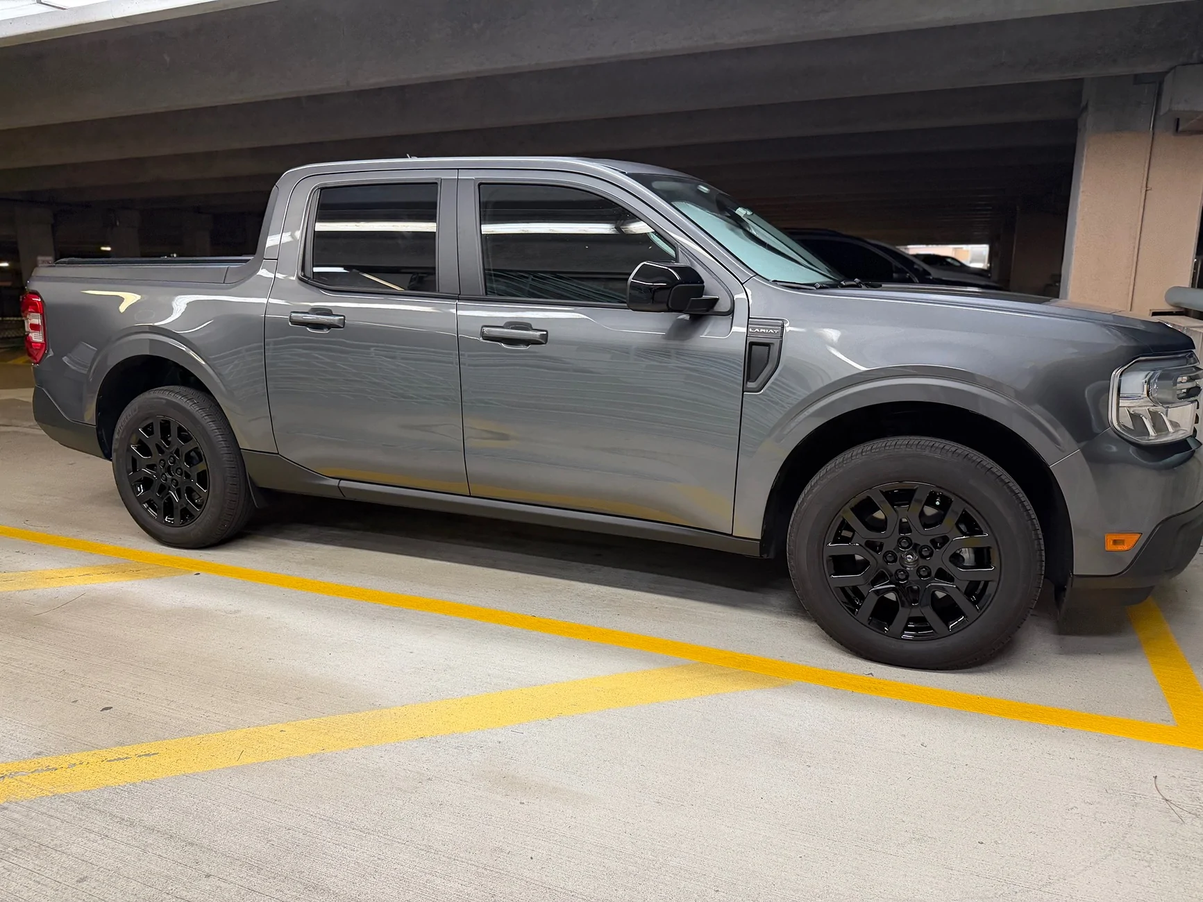 Ford Maverick Color Change Lariat Wheels IMG_1284
