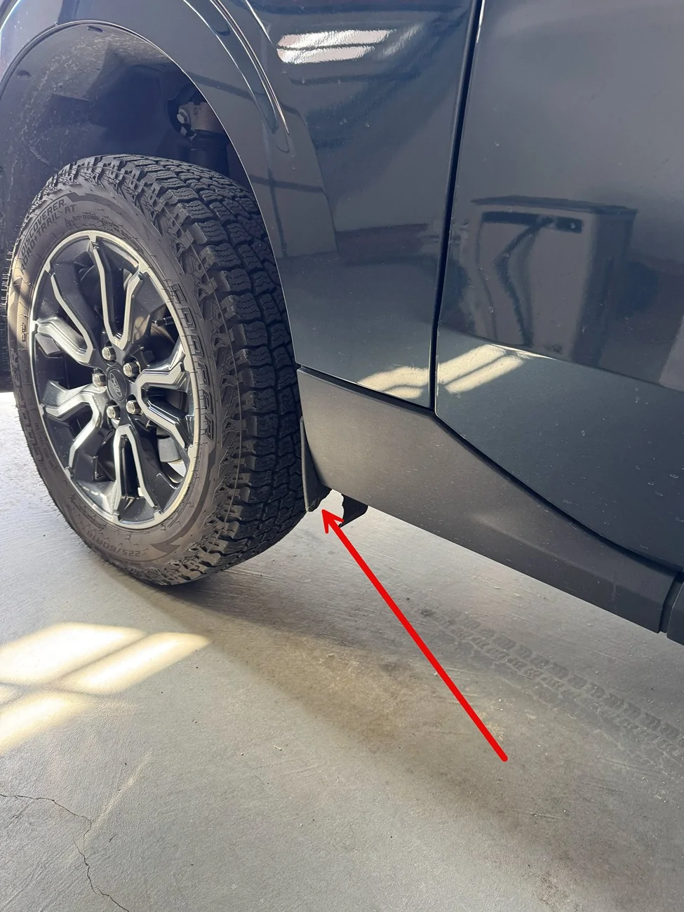 Ford Maverick Looking for the correct part number for a portion of quarter panel exterior trim 20260212_164728924_iOS