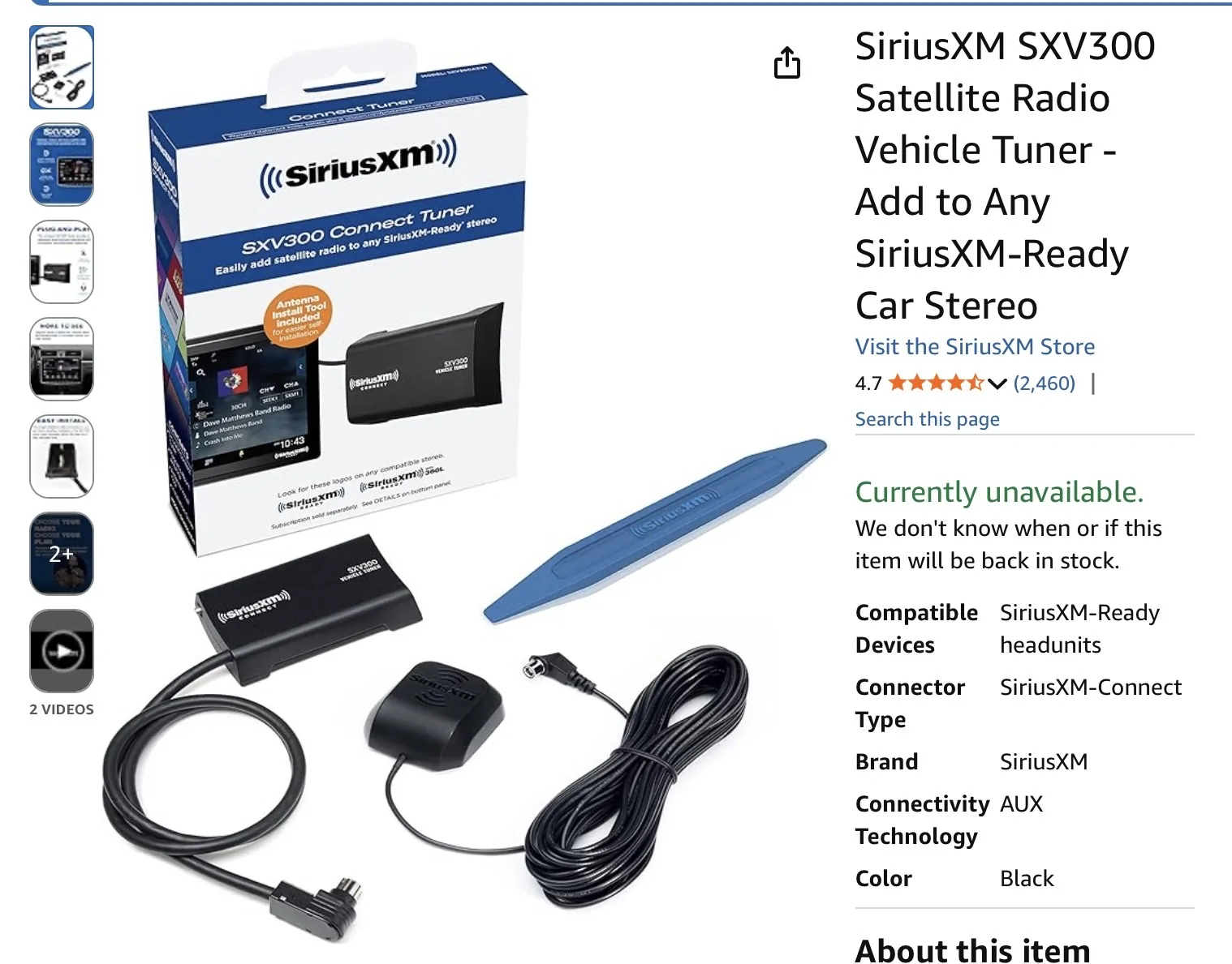 Ford Maverick Sirius xm not available in my 2023 XL IMG_6450