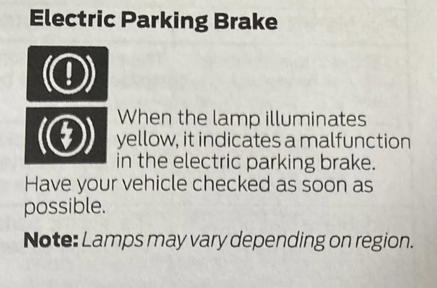Ford Maverick Notice of Recall IMG_0571