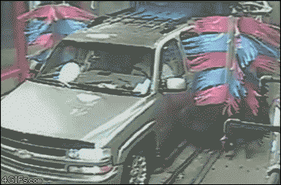 Ford Maverick Car wash fail, again IMG_7334
