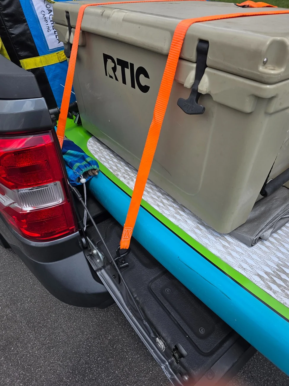 Ford Maverick Tie down that works with tailgate assist? 20250524_111605