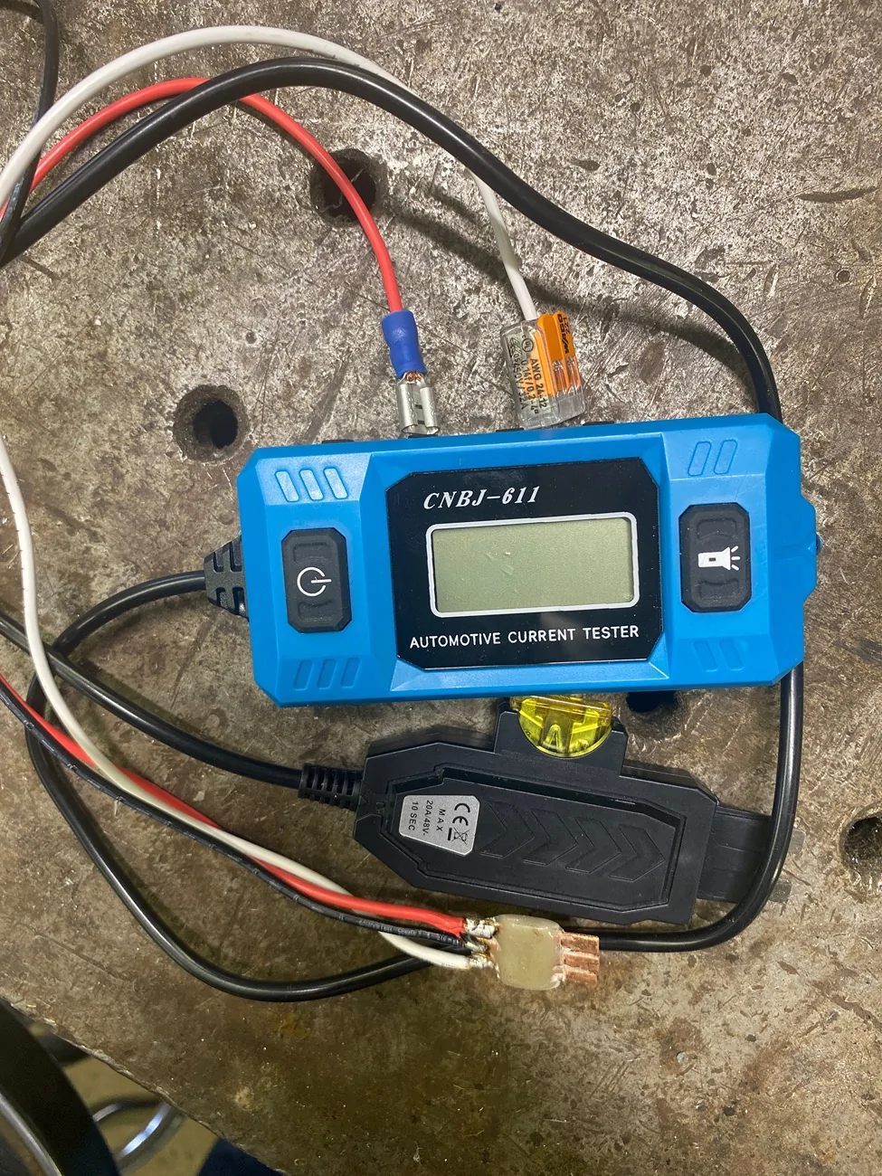 Ford Maverick Testing for parasitic draw, particularly overnight or intermittent? imag