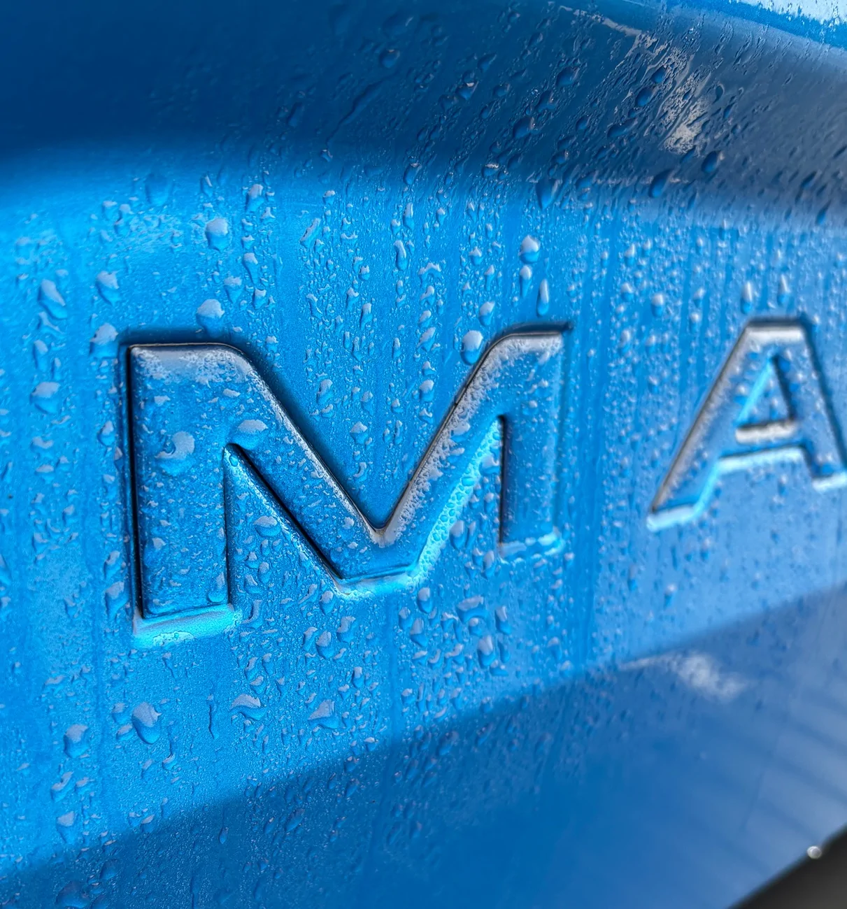 Ford Maverick Letter inserts for the Maverick tailgate question: IMG_2382