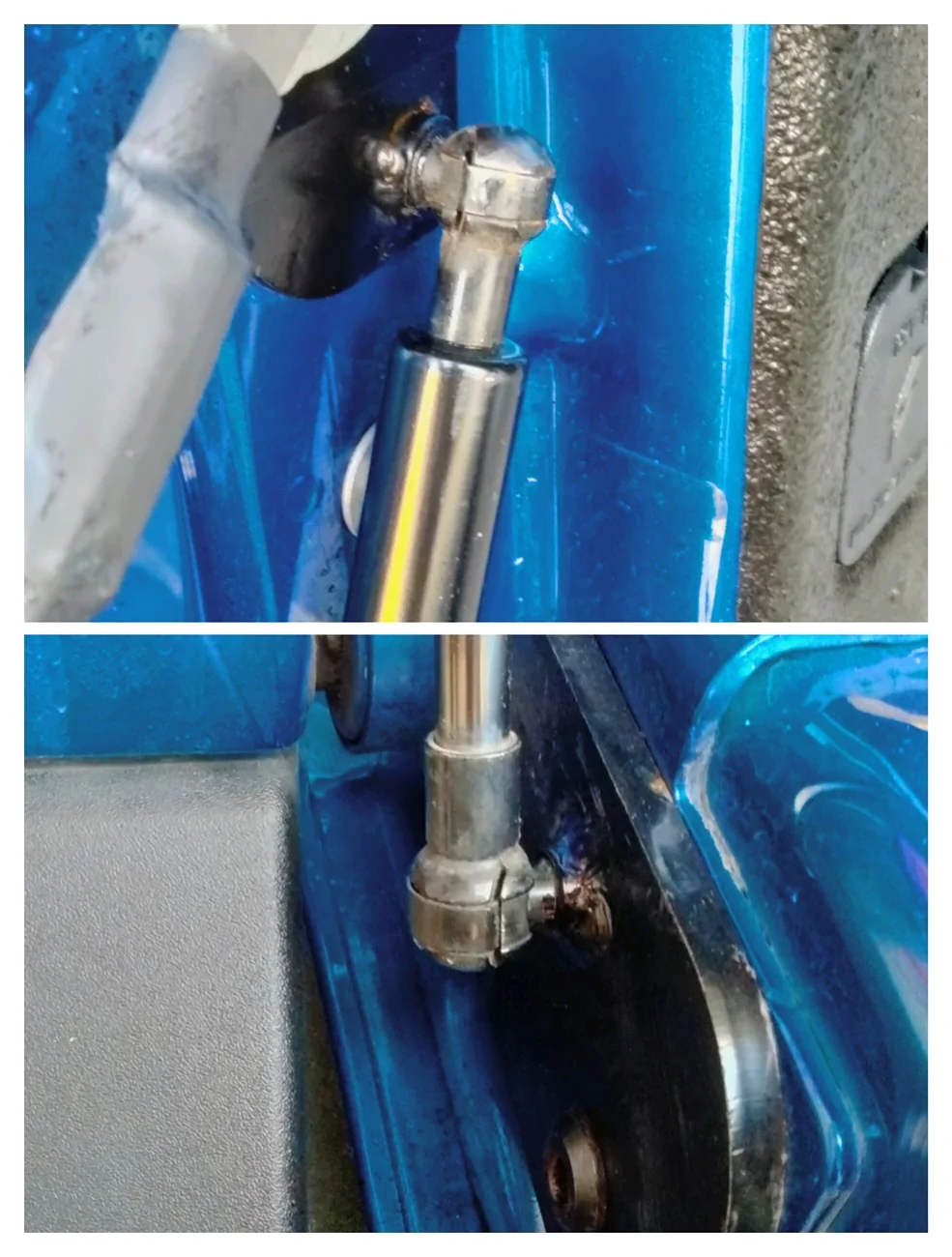 Ford Maverick Tailgate Assist Strut - Binding with the tailgate cable IMG_20260224_143337