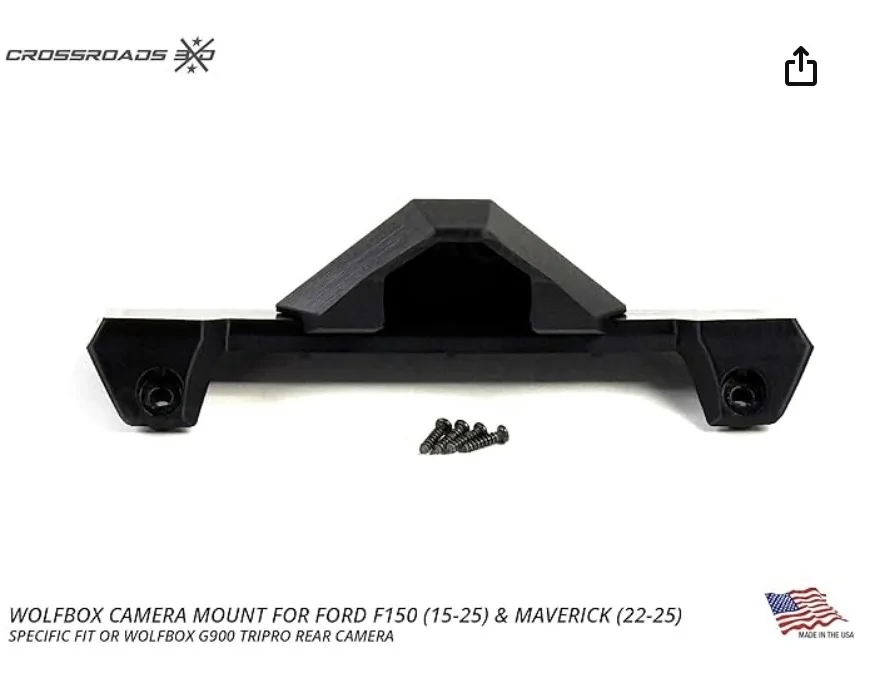 Ford Maverick WolfBox G900 TriPro Dash Cam Installation Completed IMG_6485