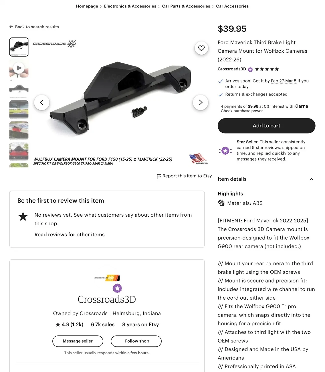 Ford Maverick WolfBox G900 TriPro Dash Cam Installation Completed IMG_6479