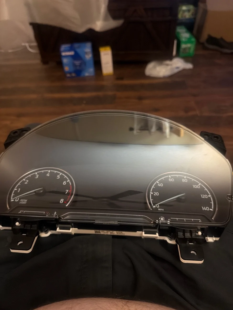 Ford Maverick Help me, how to swap my 4 inch Instrument Cluster to 8 inch imag
