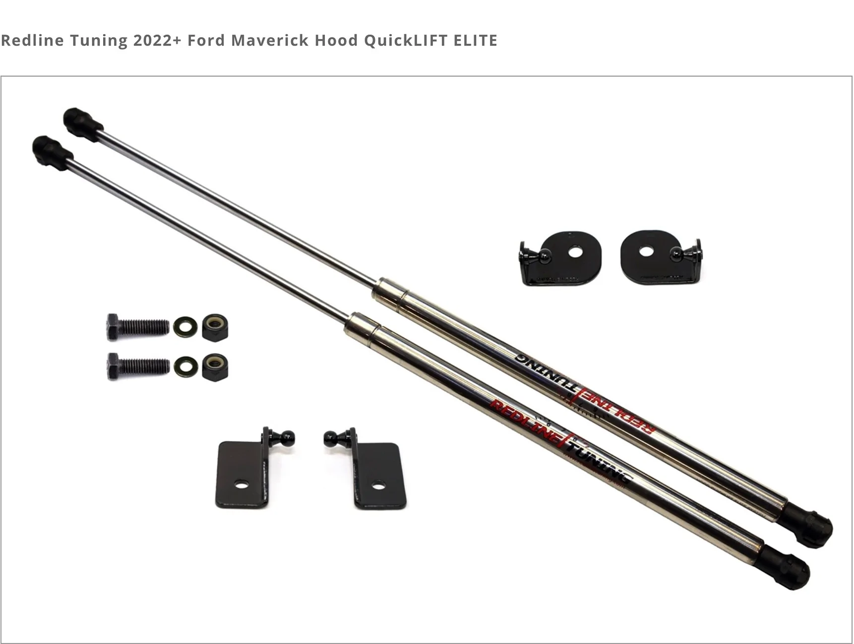 Ford Maverick MRT hood struts (new version), hood doesn't open fully. IMG_6517