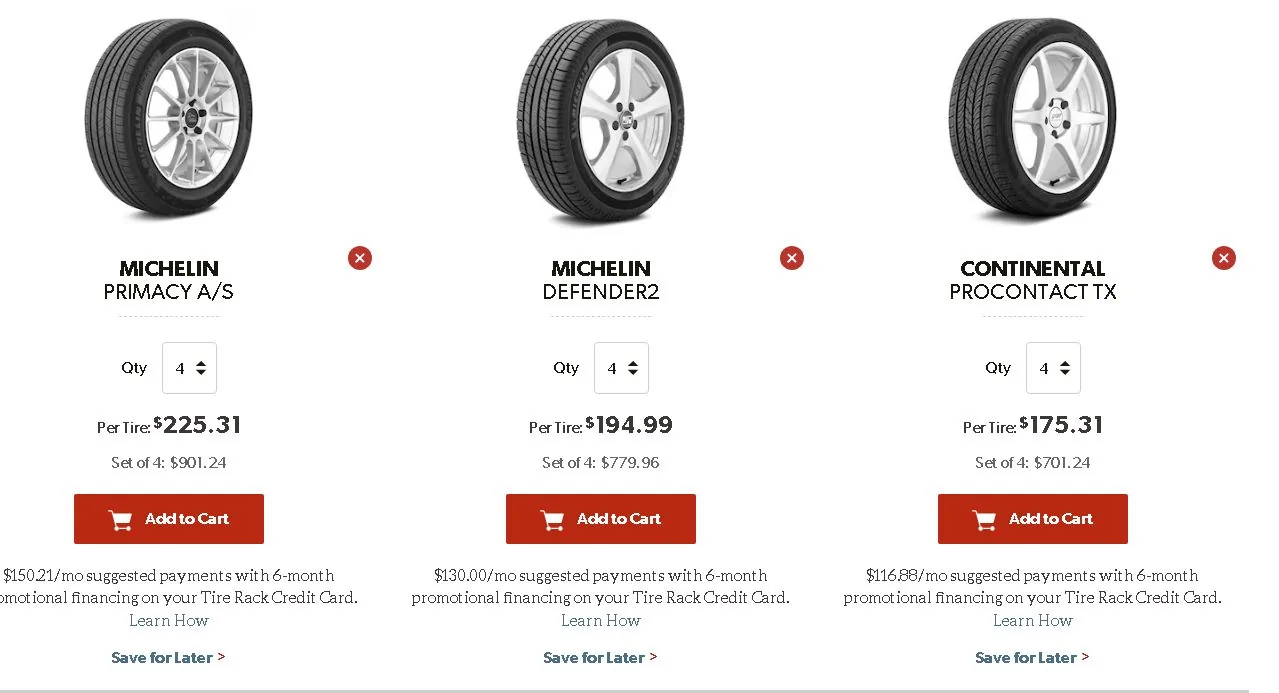 Ford Maverick Tire replacement time is approaching. Mavtire1