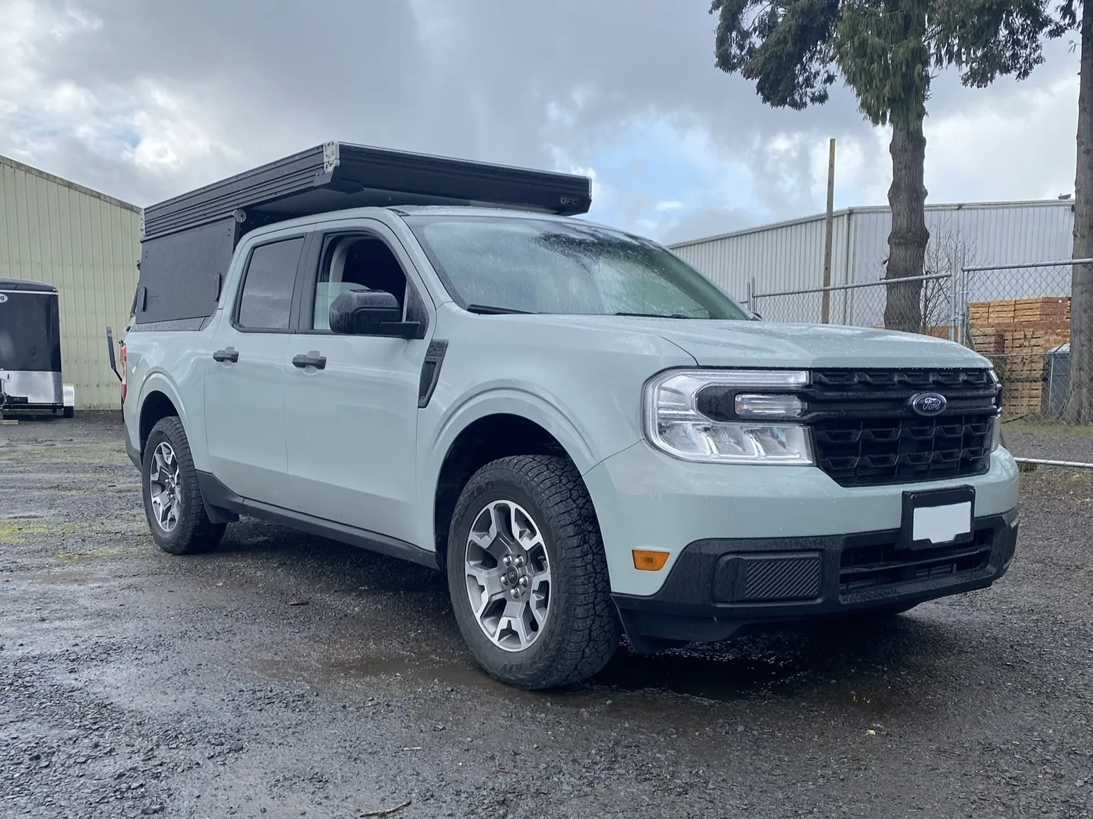 Ford Maverick Before/after pics: 2” Flatout Suspension Leveling Kit Installed (235/65R17s) IMG_9265