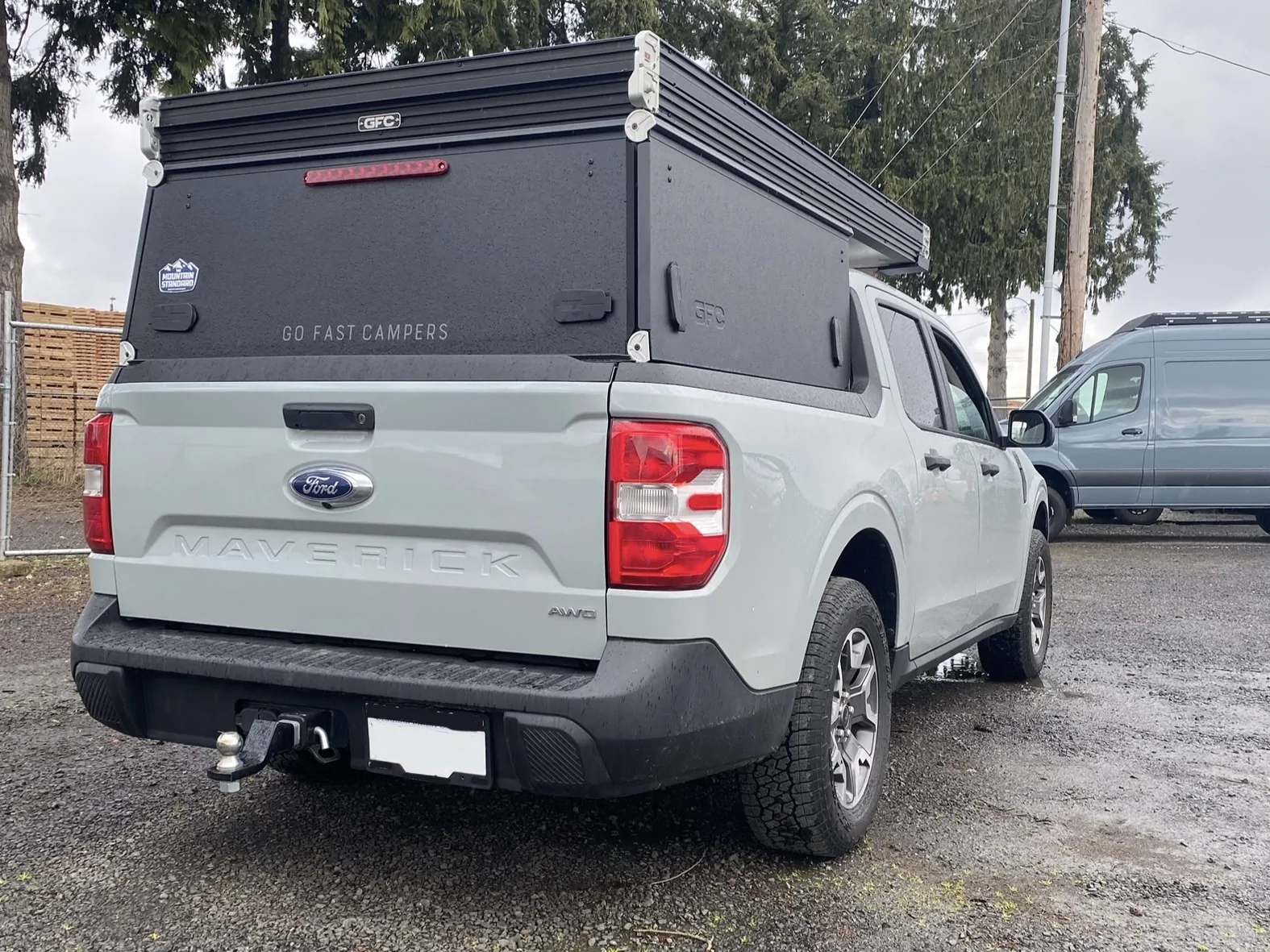 Ford Maverick Before/after pics: 2” Flatout Suspension Leveling Kit Installed (235/65R17s) IMG_9266