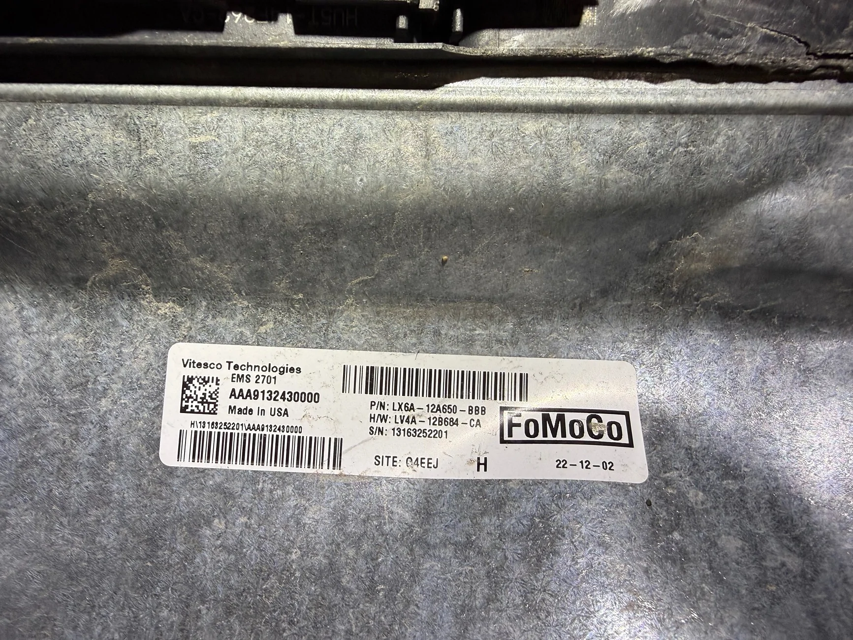 Ford Maverick Ecm program IMG_1185