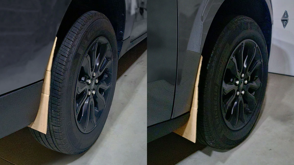 Ford Maverick DIY Actual Truck Mud Flaps for the Maverick 04 v2 cardboard