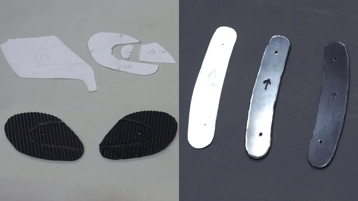 Ford Maverick DIY Actual Truck Mud Flaps for the Maverick 07 spacers