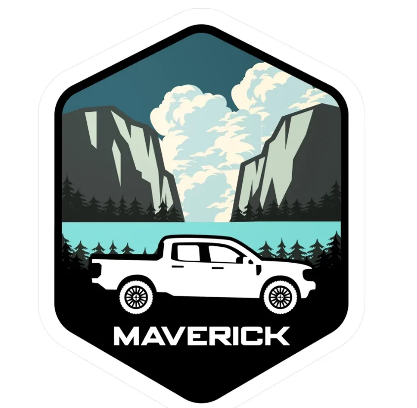Ford Maverick Maverick badge maverick logo