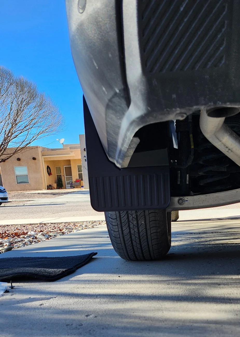 Ford Maverick Mud Flaps or not? mabett guards rear vi