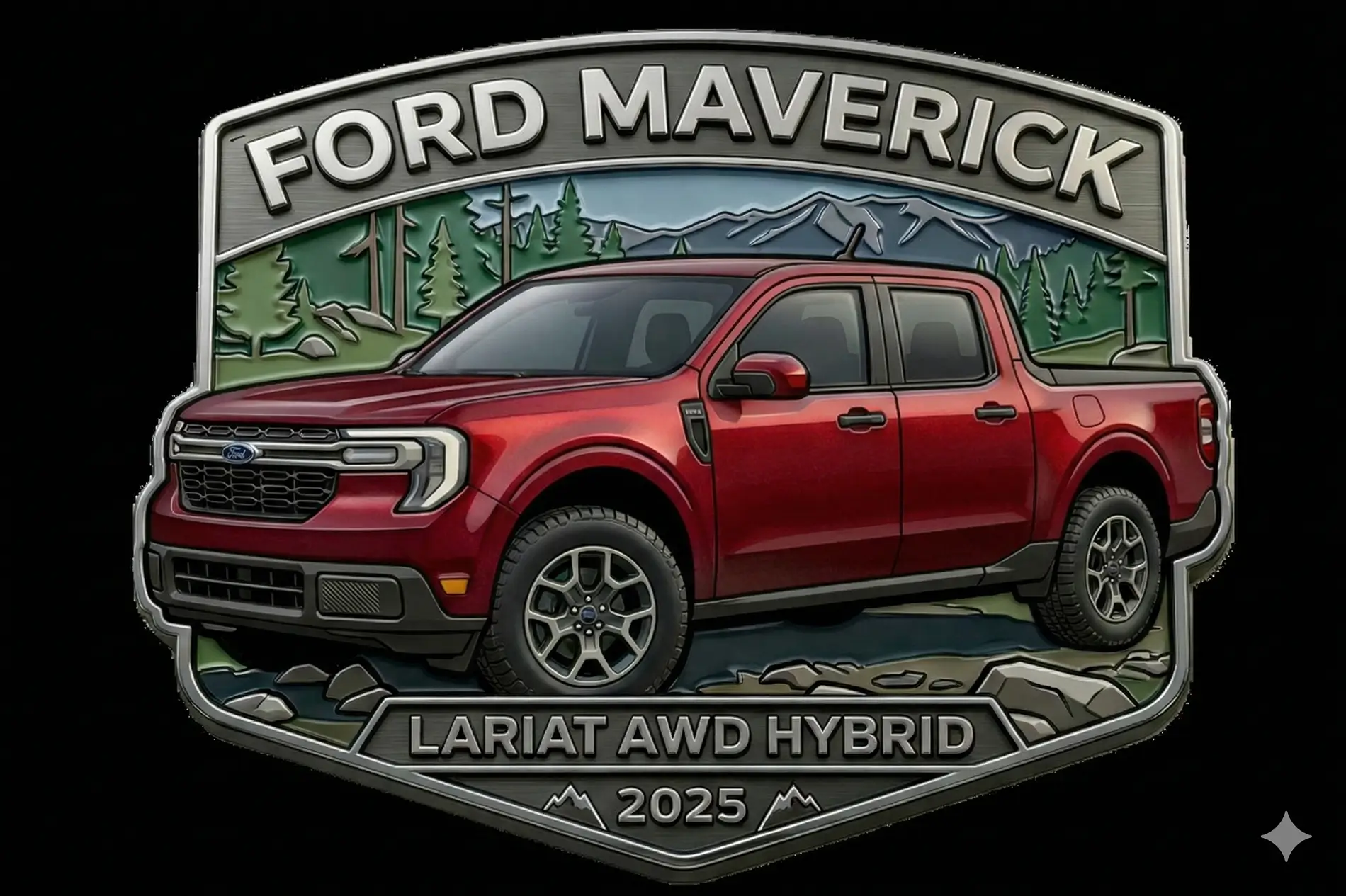 Ford Maverick Maverick Decal Gemini_Generated_Image_3zkg8a3zkg8a3zkg
