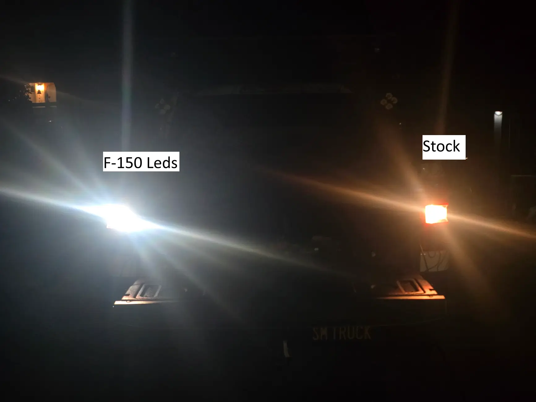 Ford Maverick Reverse Light Bulbs Comparison: Stock vs. Lasfit vs. F150LEDs ARES F-150 LED_V_ Stock