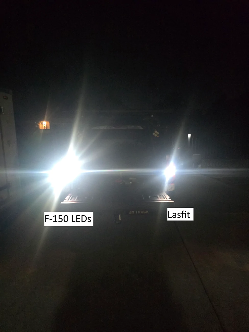 Ford Maverick Reverse Light Bulbs Comparison: Stock vs. Lasfit vs. F150LEDs ARES F-150 Led_V_ Lasfit