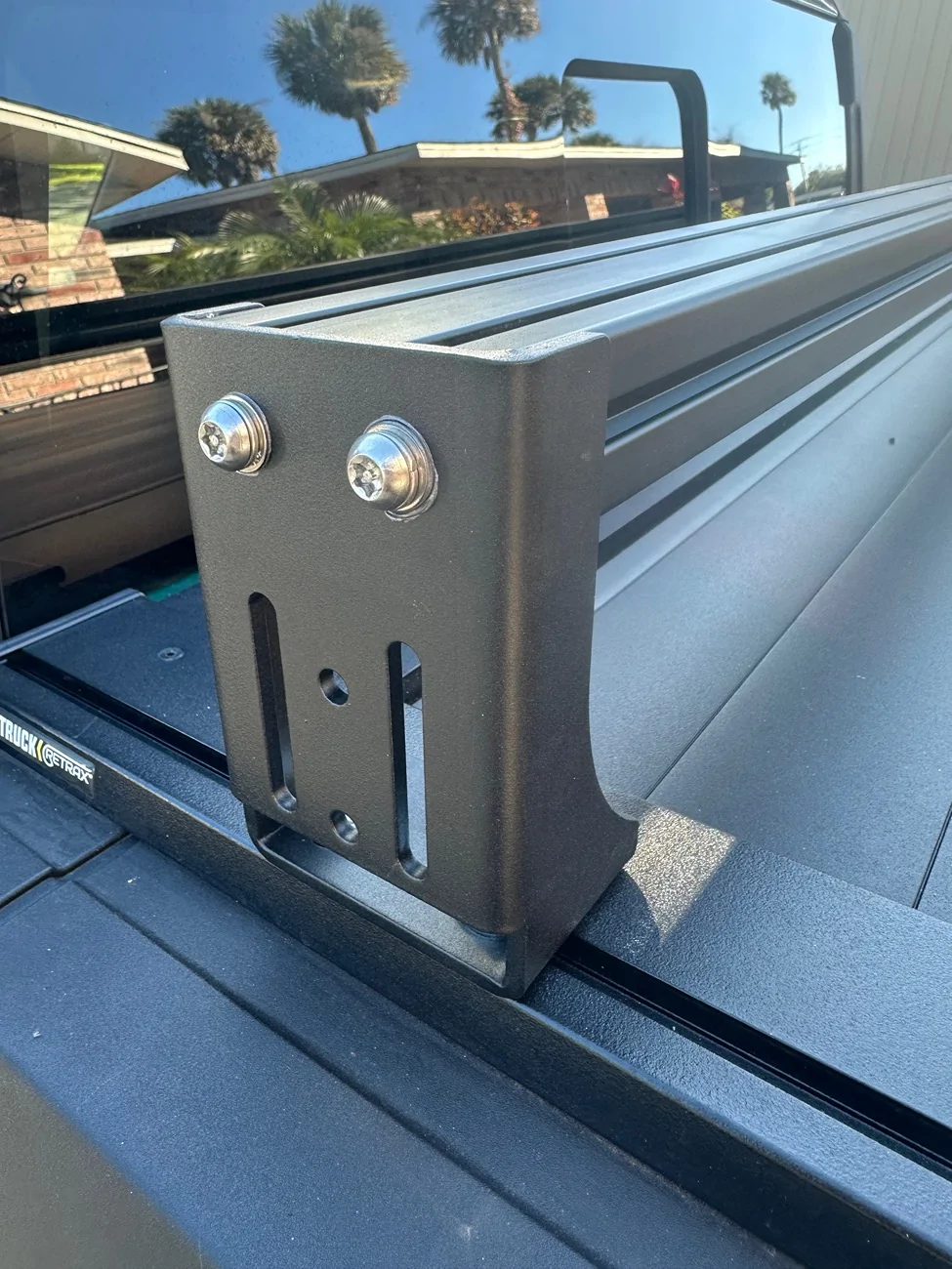 Ford Maverick RealTruck Elevate TS rails installed IMG_7316