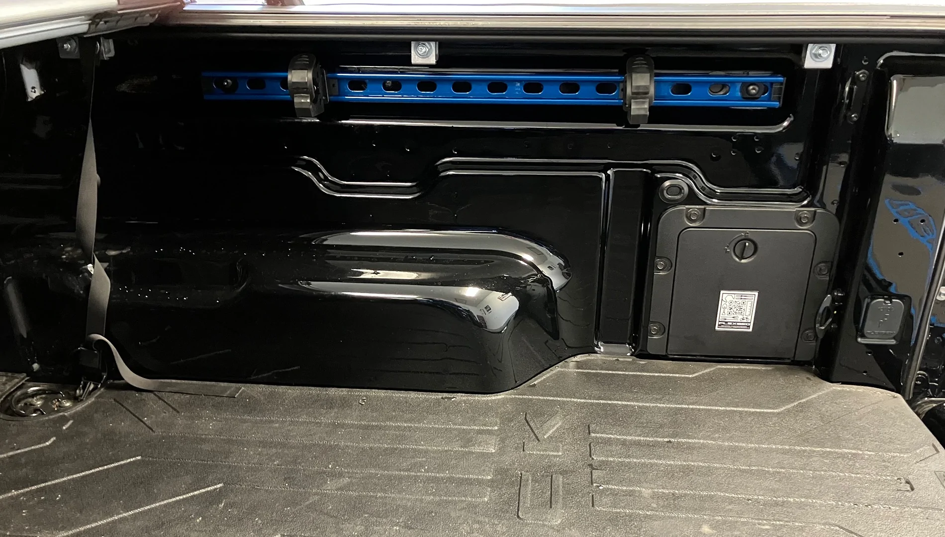 Ford Maverick Custom bed rails installed (DIY with parts from Home Depot) IMG_6669