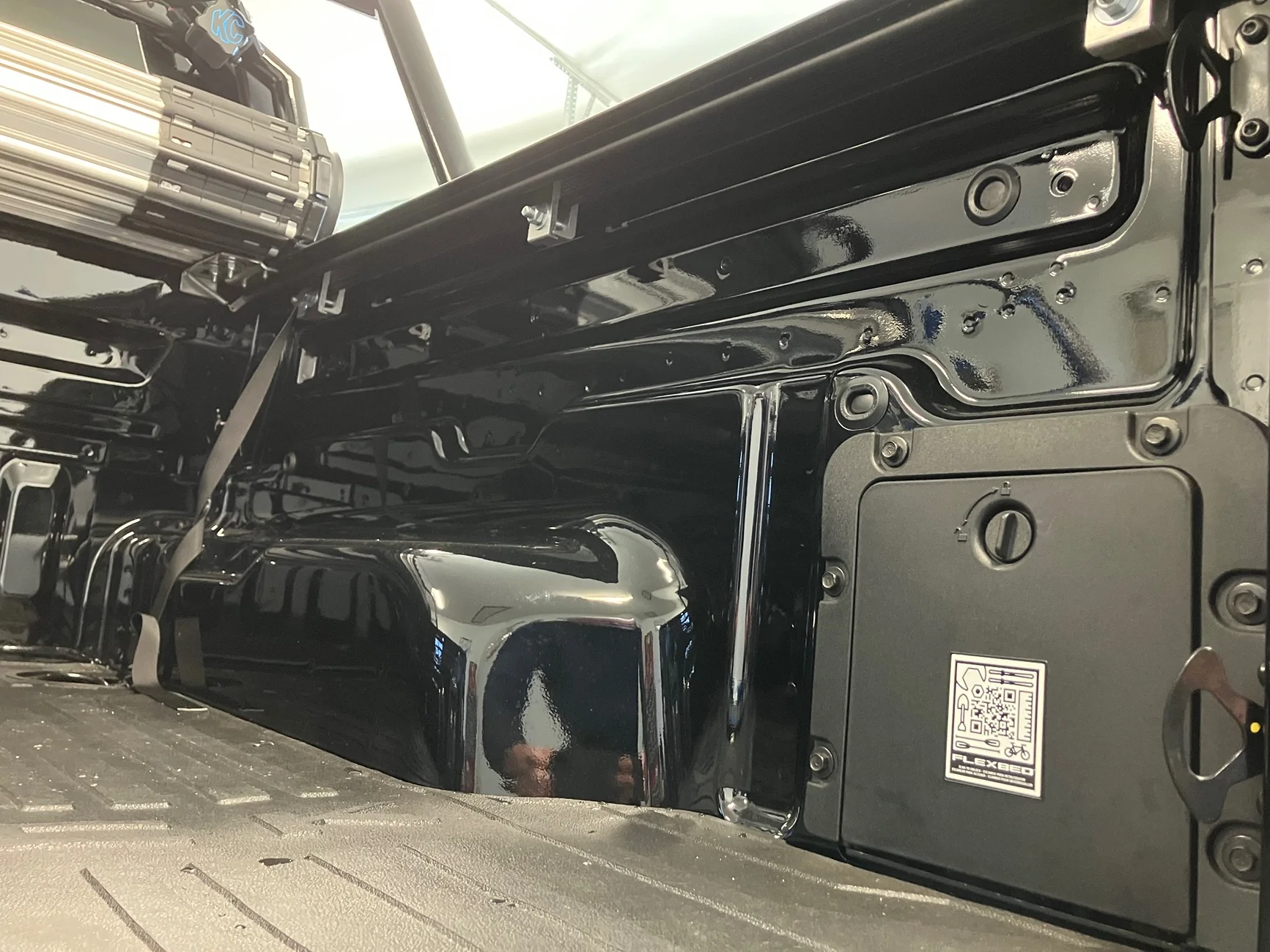 Ford Maverick Custom bed rails installed (DIY with parts from Home Depot) IMG_6664
