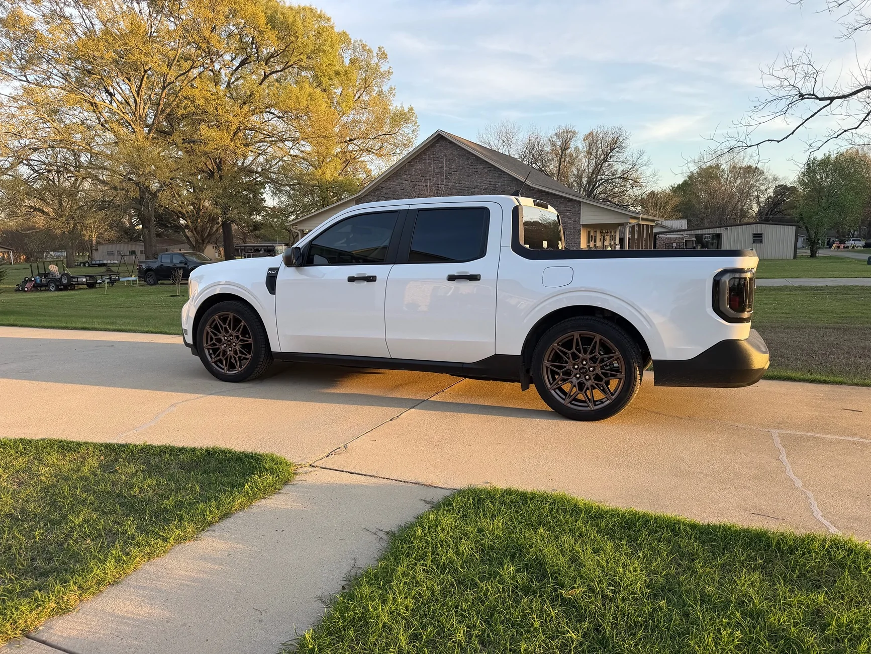 Ford Maverick Installed: Ford Performance 20" Bronze Wheel Kit + Form Tail Lights IMG_9951