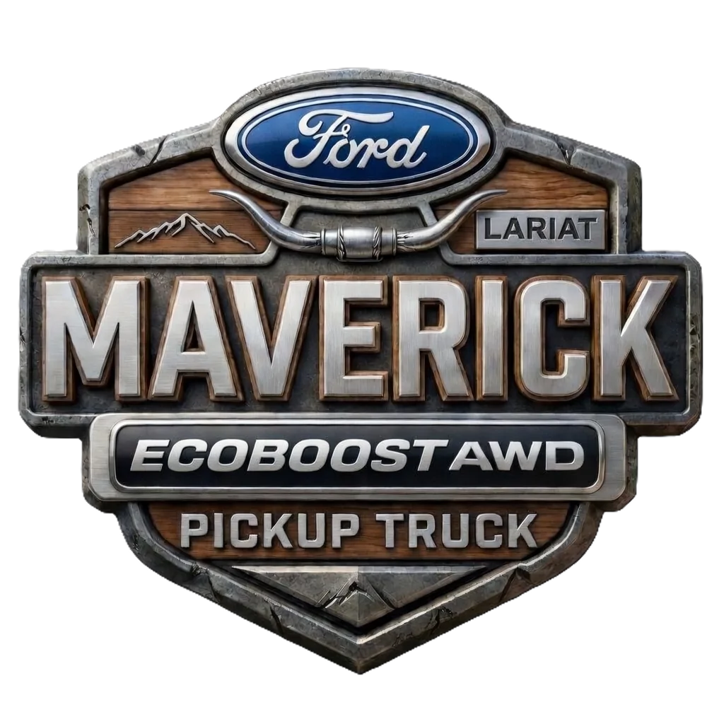 Ford Maverick Maverick Decal LARIAT ECOBOOST AWD