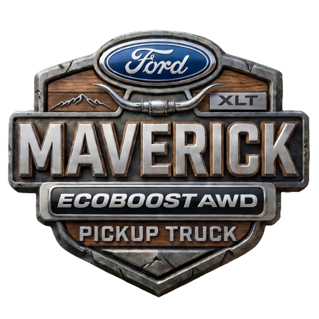 Ford Maverick Maverick Decal XLT ECOBOOST AWD
