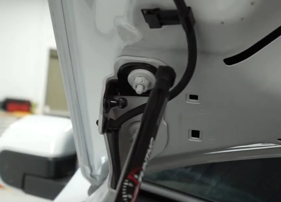 Ford Maverick Question on installing Redline hood struts Image 001