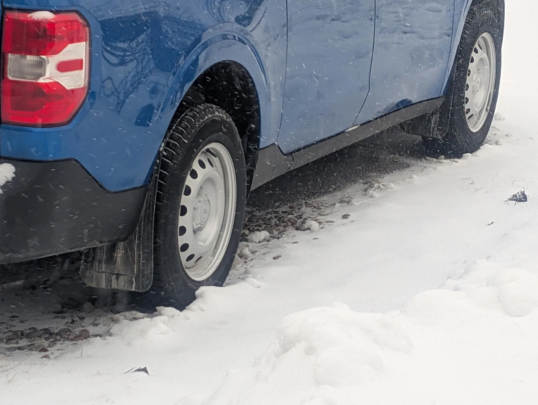 Ford Maverick DIY Actual Truck Mud Flaps for the Maverick PXL_20260315_134901299