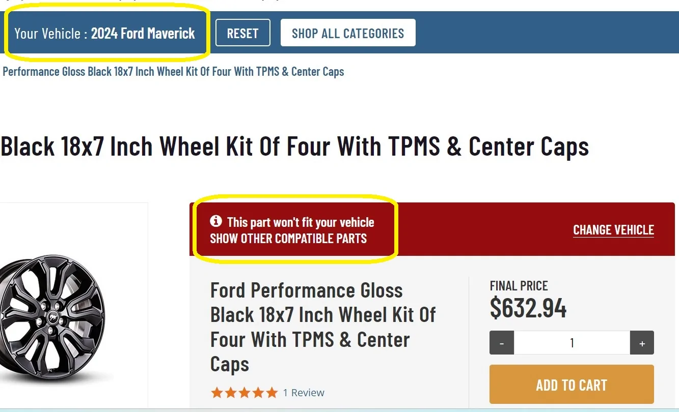 Ford Maverick Looking for FX4 / Black Appearance Wheels — Anyone Selling? Screenshot 2026-03-15 112530