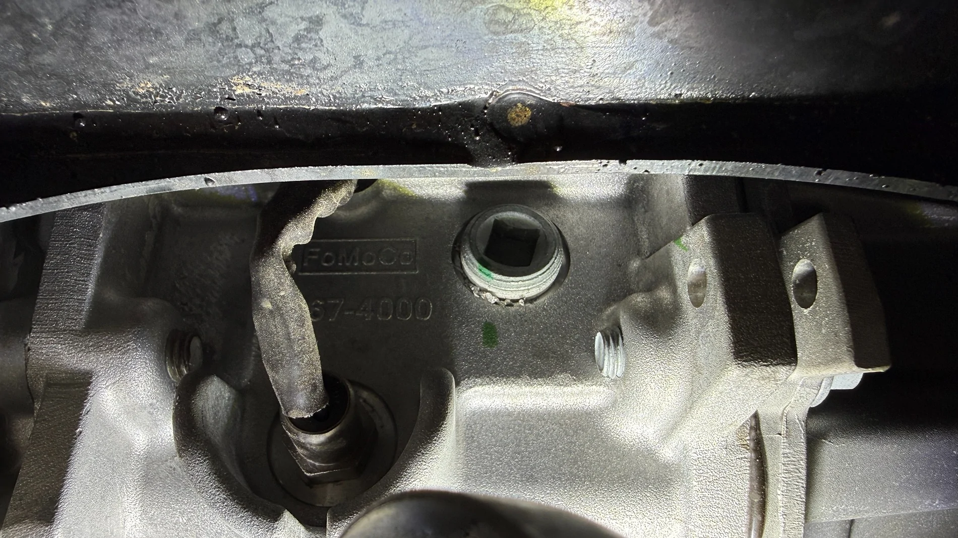 Ford Maverick PTU / RDU Oil Change Results @ 5K Mile Service (on 2025 Maverick LOBO) RDU Fill Plug 2