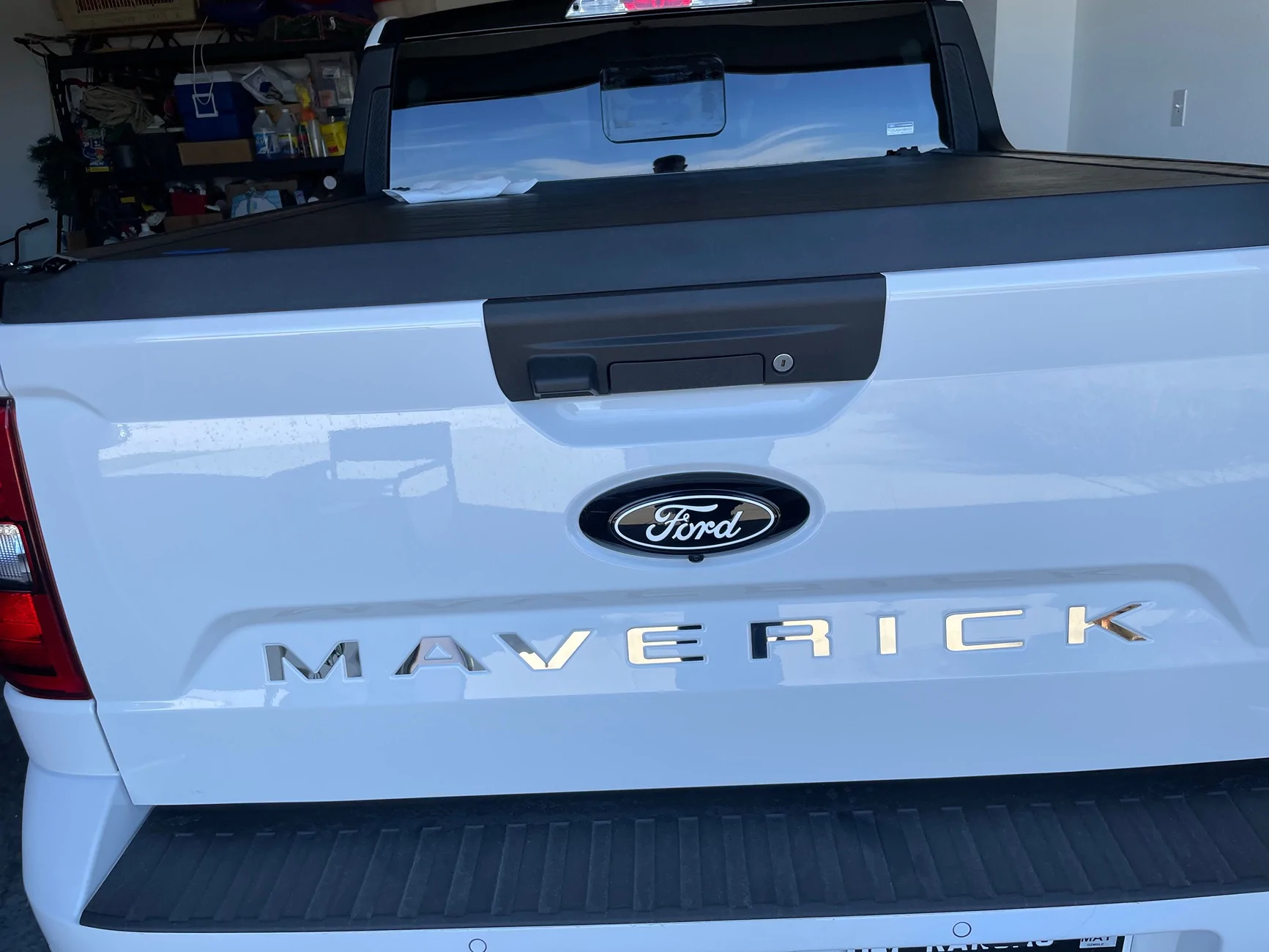 Ford Maverick Just a touch of stainless - easy install and I like it! IMG_8517