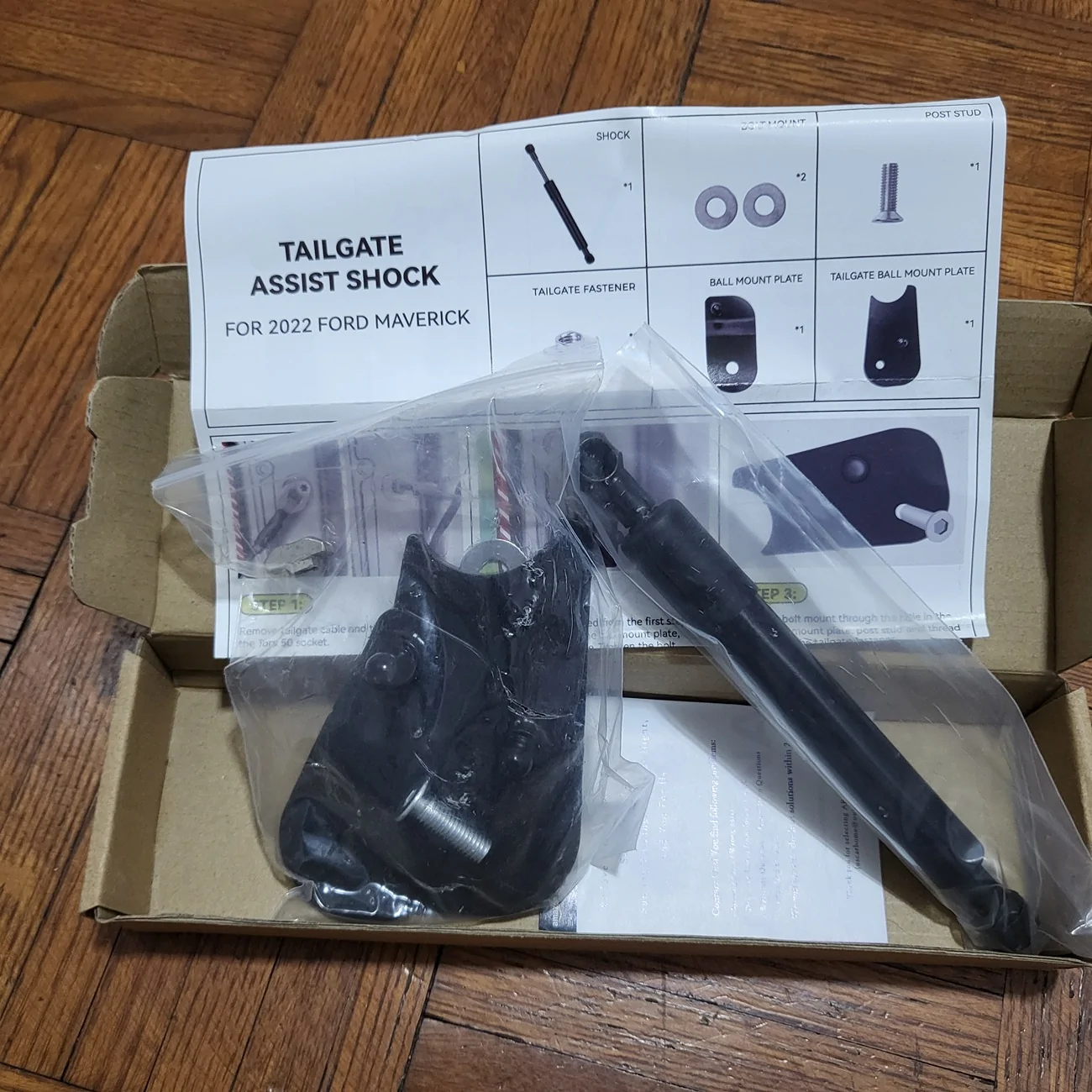 Ford Maverick Leveling kit 20250317_174838