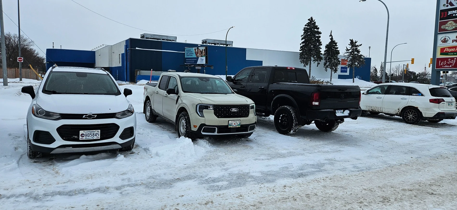 Ford Maverick Post your Maverick next to ridiculously large trucks - photos thread 20260318_114047