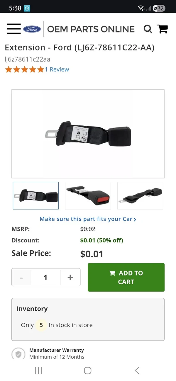 Ford Maverick Turn off startup seatbelt status screen? Screenshot_20260320_173800_Chrom