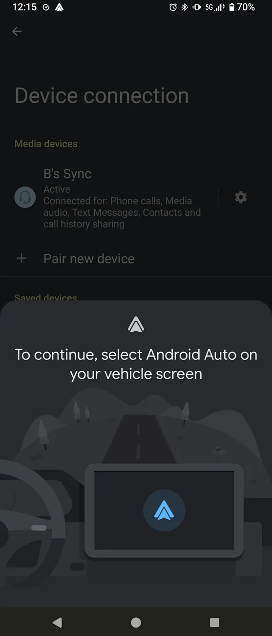 Ford Maverick 2025 Lariat Wireless Android Auto Stopped Working 1000012462