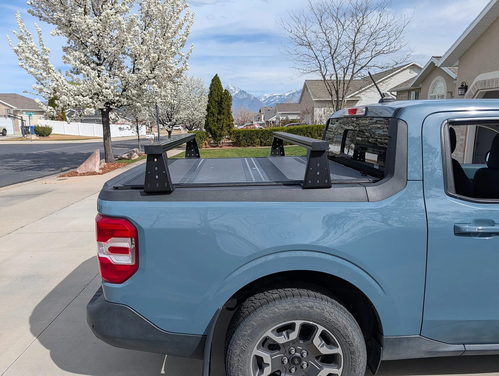 Ford Maverick Loadd Lo-rackk Bed Racks installed PXL_20260321_213605882