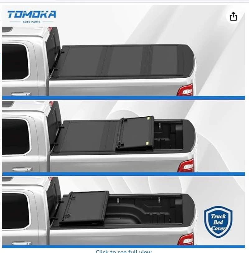 Ford Maverick Tomoka hard tri fold tonneau installed Screenshot 2026-03-22 180748
