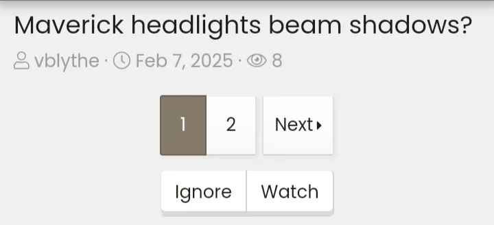 Ford Maverick Headlights - Low beam "obstructions" ? 20260323_111556