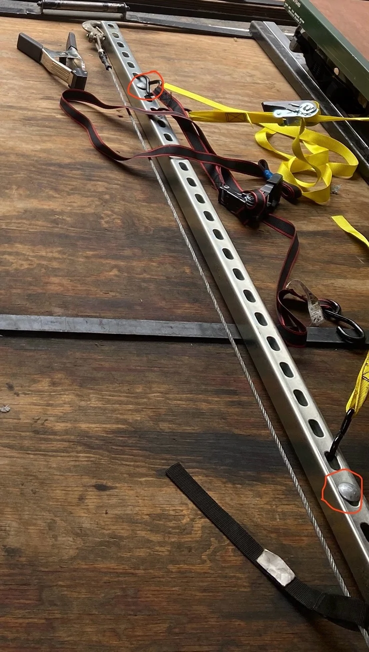 Ford Maverick Custom bed rails installed (DIY with parts from Home Depot) IMG_3307