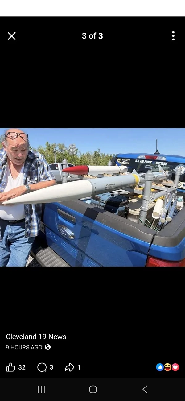 Ford Maverick Maverick with missiles. Screenshot_20260323_230653_Facebook