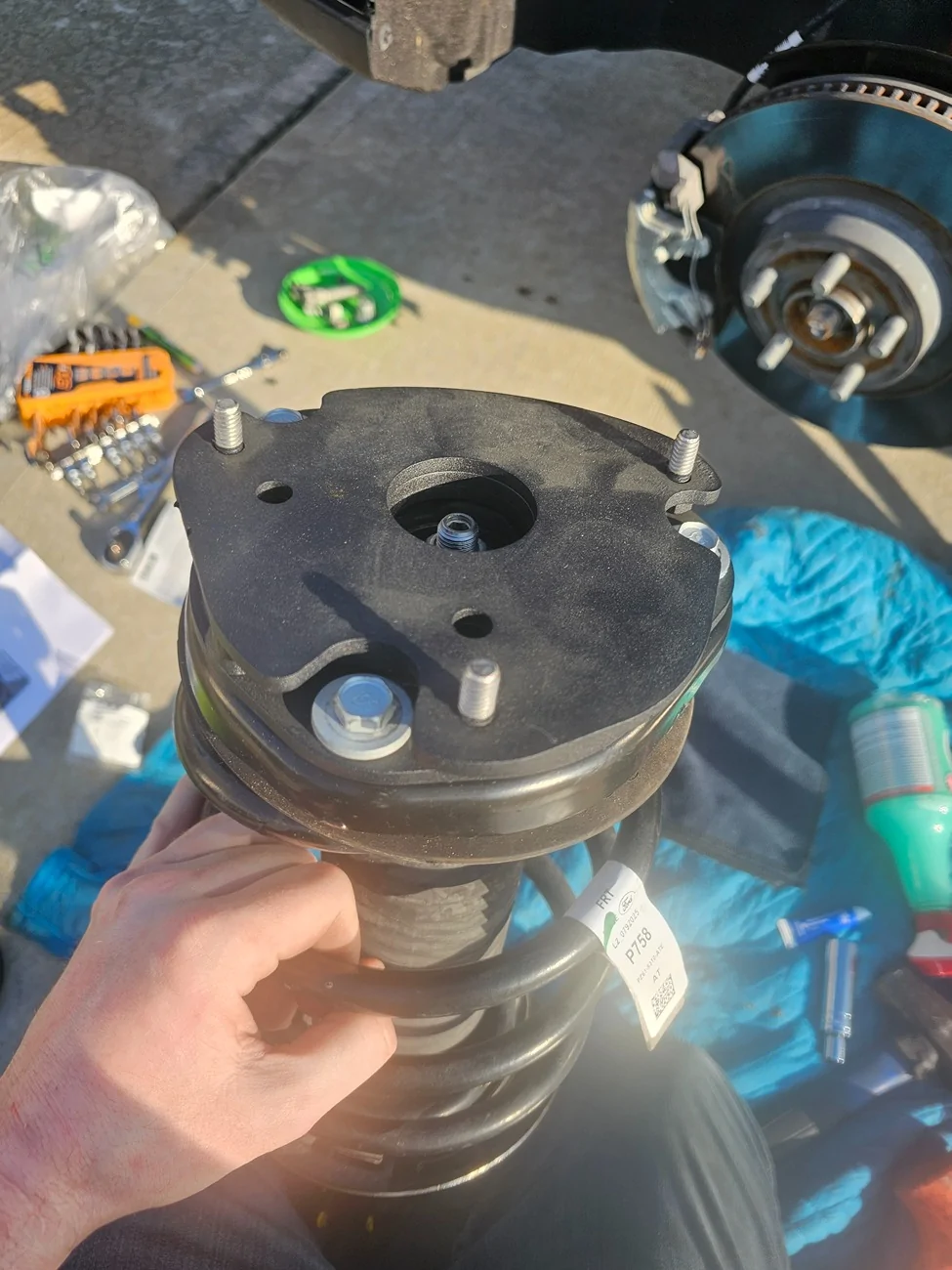 Ford Maverick Leveling with springs or struts? 20260310_091041