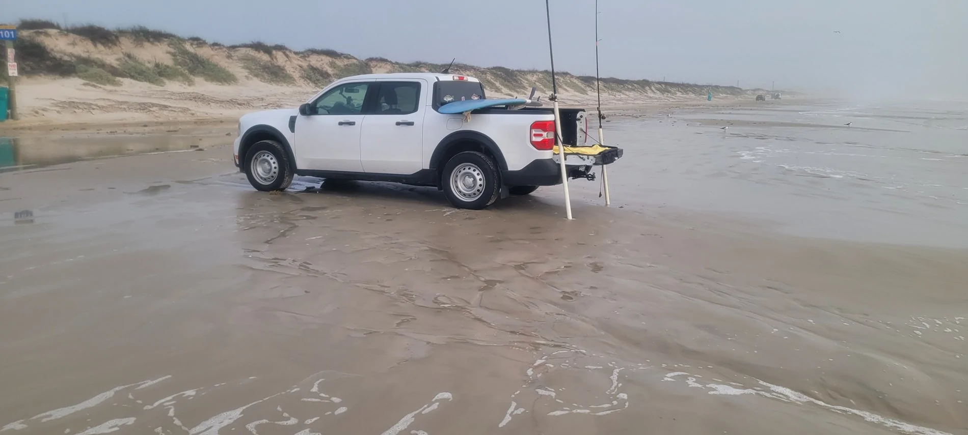 Ford Maverick Maverick on the beach? 1026