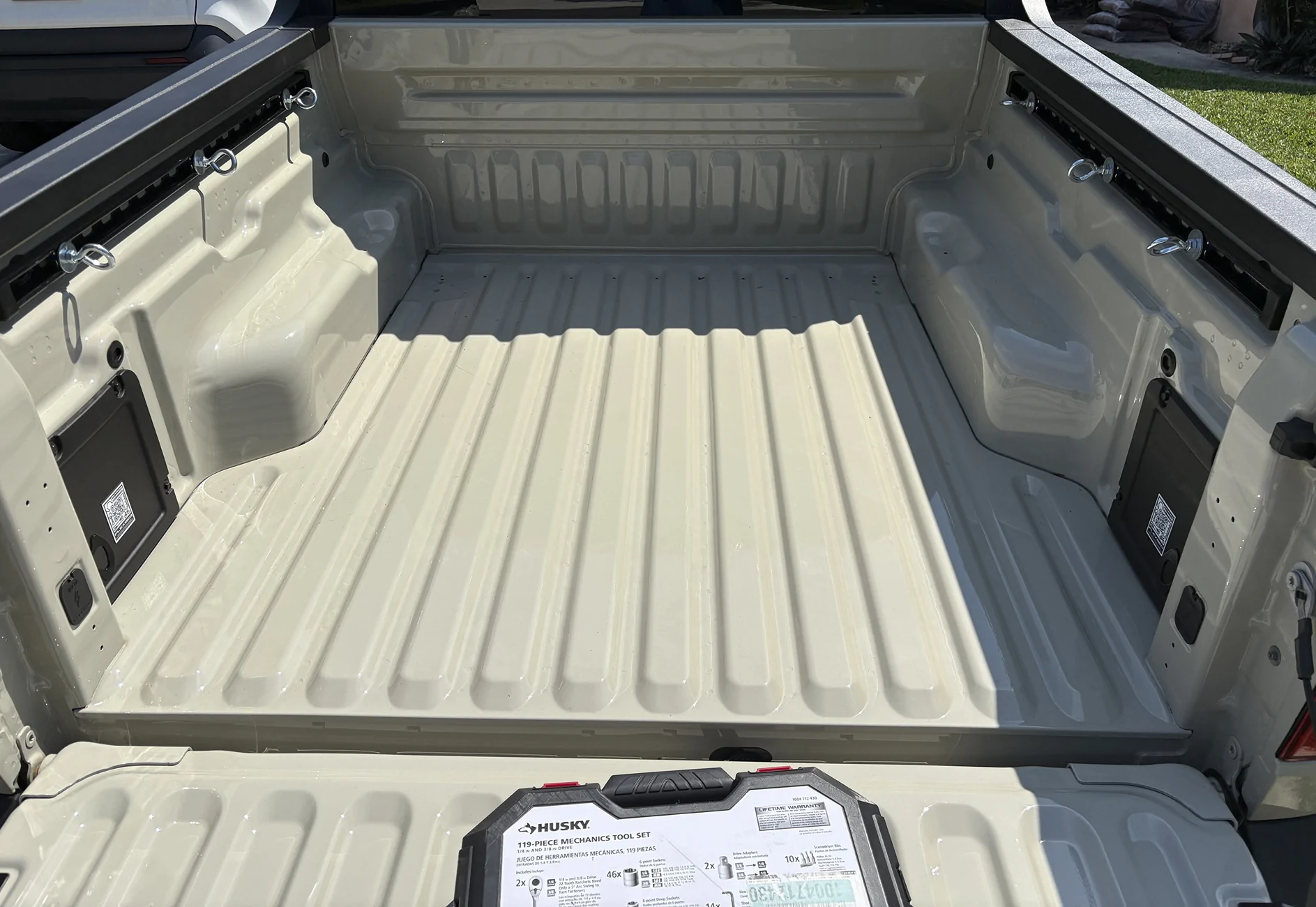 Ford Maverick DIY Home Depot Bed Rails Installed IMG_2057