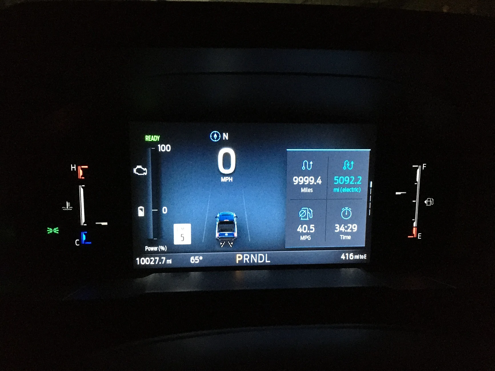 Ford Maverick Thank you, great explanations and now I understand 🙏can it really go nearly 25 miles on electric only IMG_0155