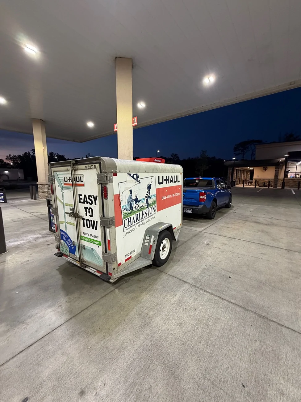 Ford Maverick A Tale of Two U-Haul Trailers (Towing Report) IMG_0661